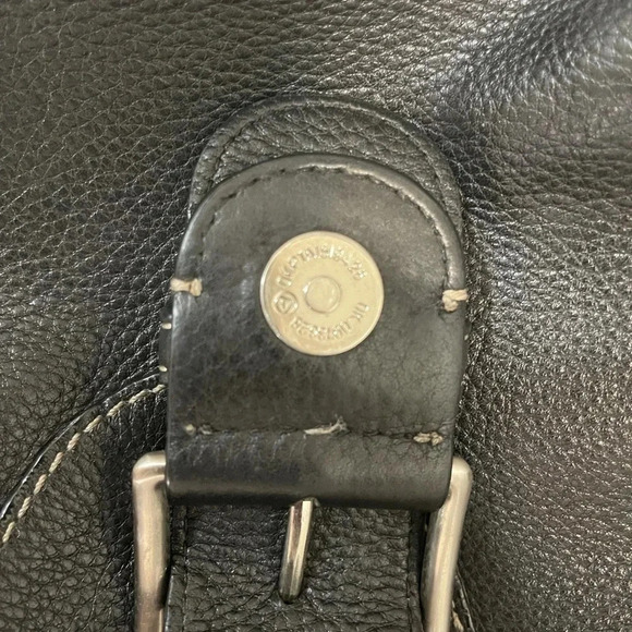 Michael Kors Black Pebbled Leather Hobo Bag - Picture 6 of 14